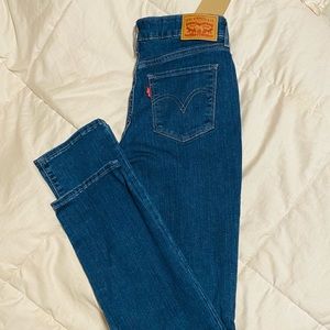 Levi Strauss & Co Classic Mid Rise Skinny Jeans